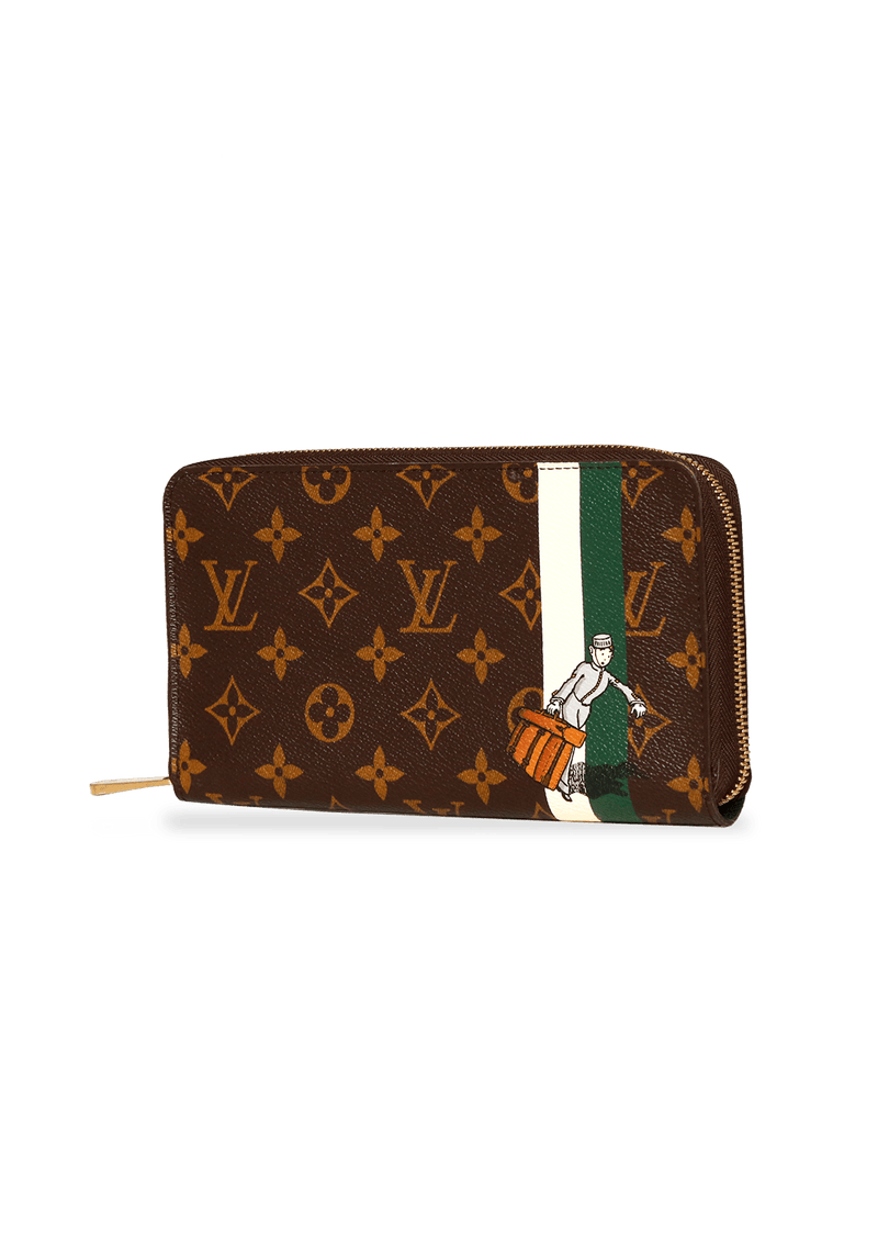 MONOGRAM ZIPPY WALLET