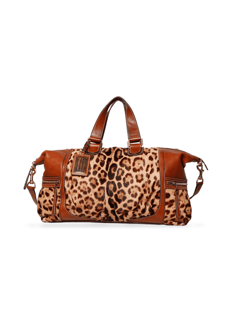 LEOPARD SATCHEL