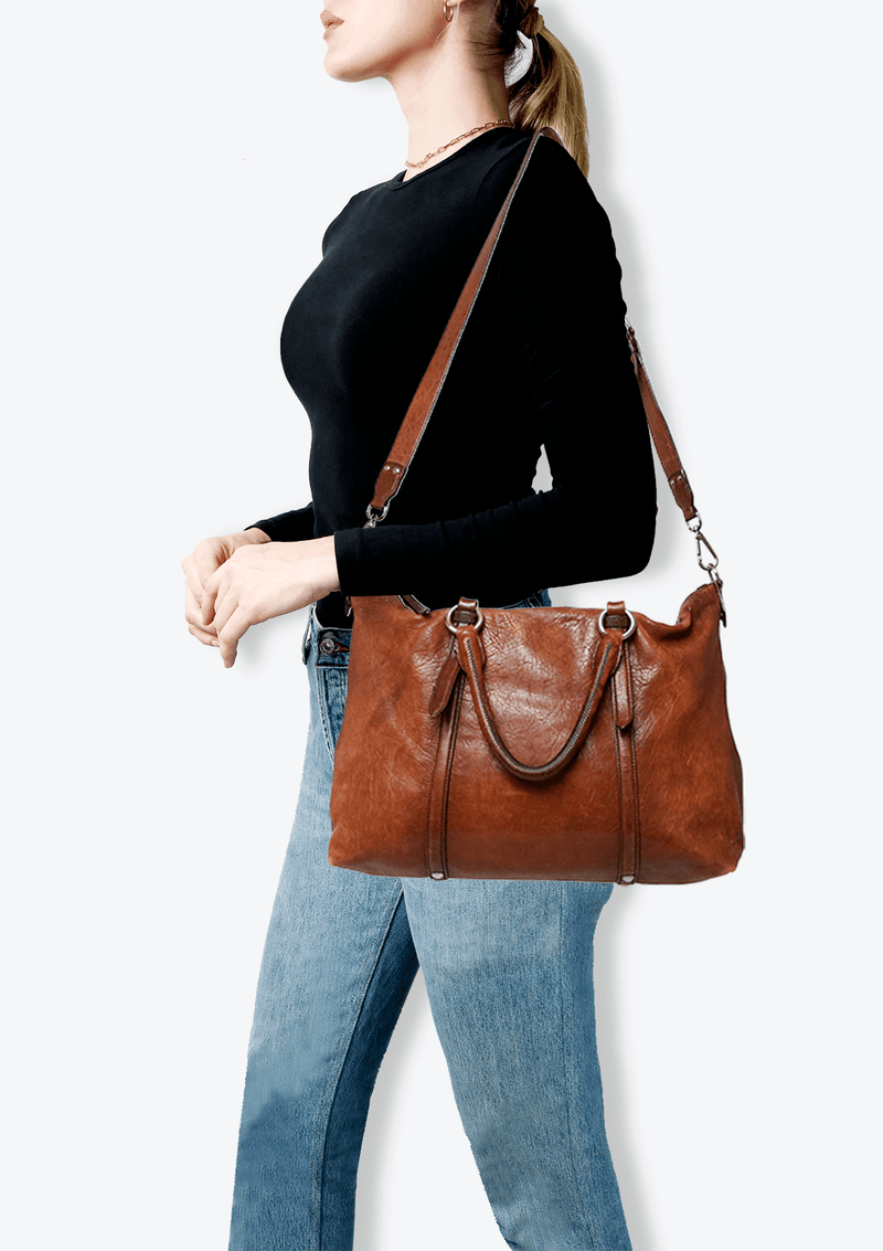 LEATHER SATCHEL