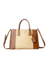 SAFFIANO DOUBLE ZIP