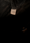 LEATHER TRIMMED TESSUTO