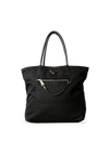 LEATHER TRIMMED TESSUTO
