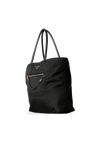 LEATHER TRIMMED TESSUTO