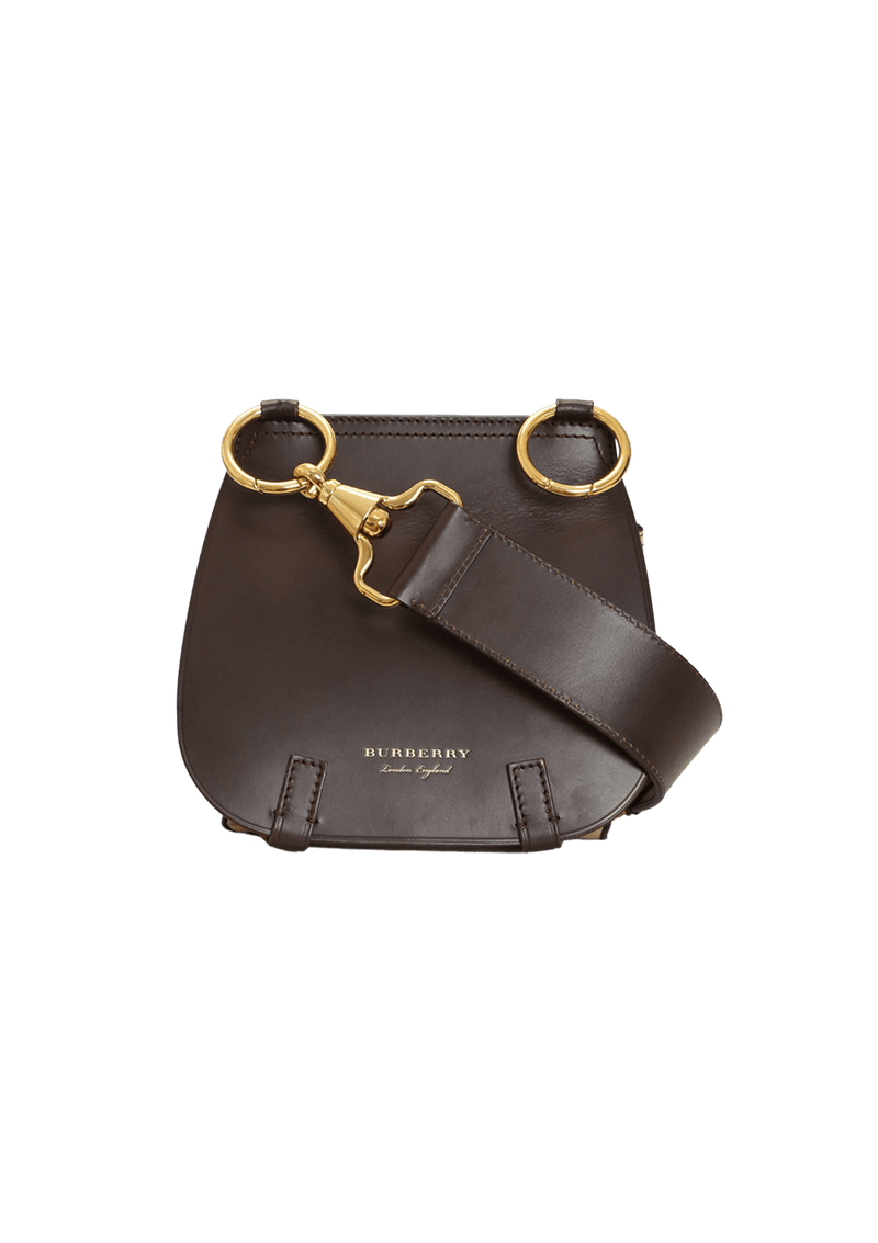 HAYMARKET CHECK BRIDLE SADDLE BAG