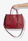 SAFFIANO LUX GALLERIA VERMILLION