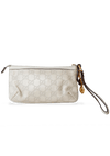 SIGNATURE BAMBOO WRISTLET POCHETTE