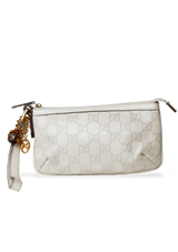 SIGNATURE BAMBOO WRISTLET POCHETTE
