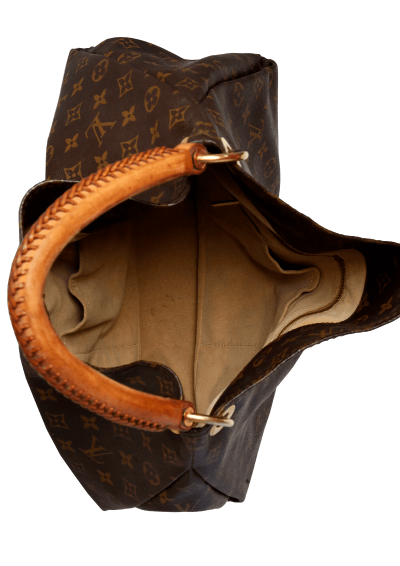 ARTSY MM MONOGRAM LOUIS VUITTON MARROM ORIGINAL