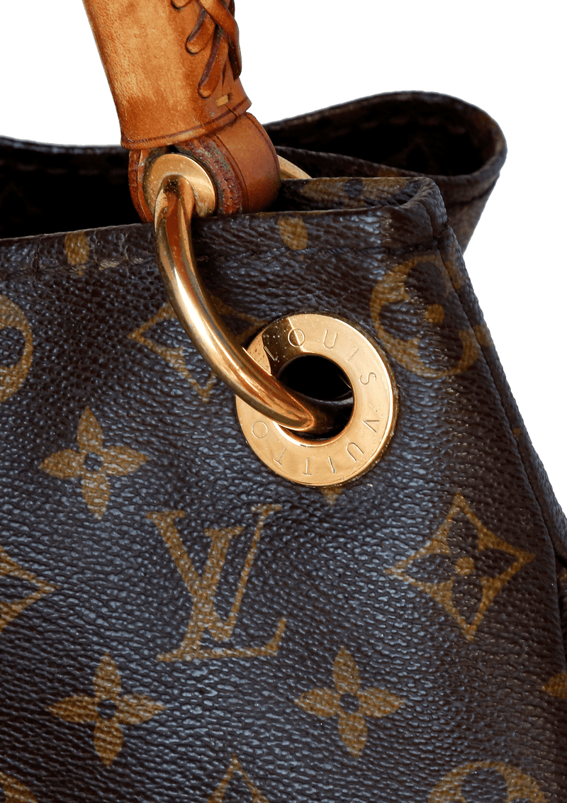 ARTSY MM MONOGRAM LOUIS VUITTON MARROM ORIGINAL