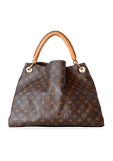 ARTSY MM MONOGRAM LOUIS VUITTON MARROM ORIGINAL