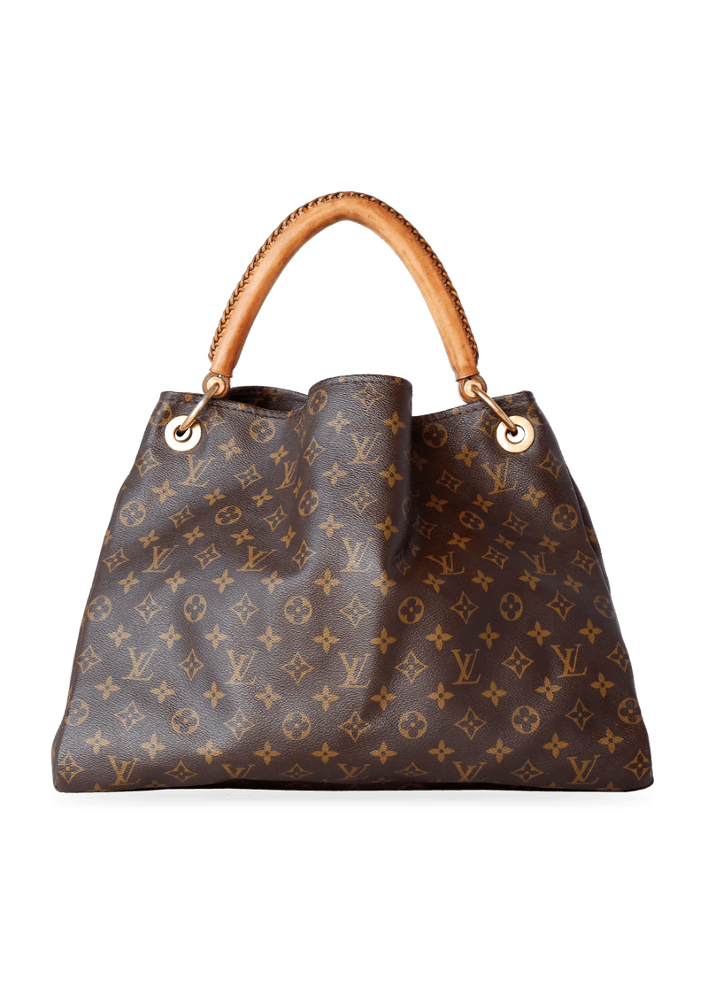 ARTSY MM MONOGRAM LOUIS VUITTON MARROM ORIGINAL