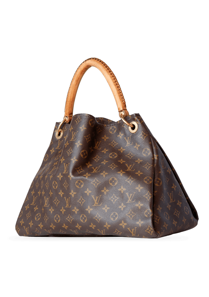 ARTSY MM MONOGRAM LOUIS VUITTON MARROM ORIGINAL