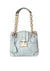 GOLD QUILTED LEATHER
