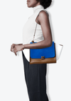 TRICOLOR TRAPEZE BAG