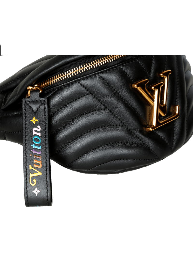 LOUIS VUITTON New wave bum bag M53750 Waist pouch from Japan fedex