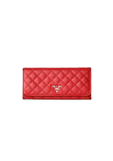 QUILTED LEATHER WALLET