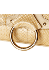 SNAKESKIN SHOULDER BAG