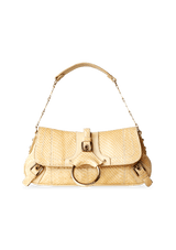 SNAKESKIN SHOULDER BAG
