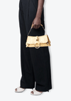 SNAKESKIN SHOULDER BAG