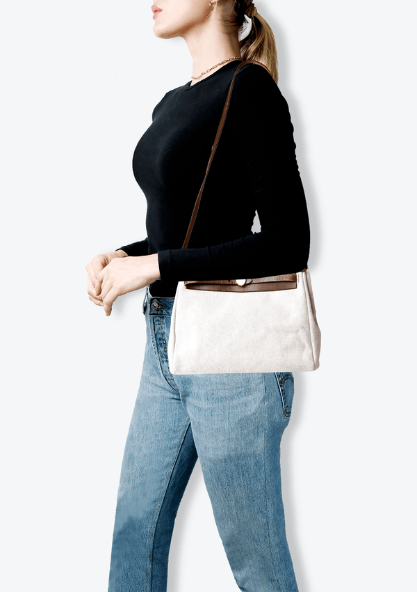 NOIR TOILE HERBAG ZIP 31
