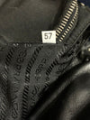 STUDDED TESSUTO FLAP BAG