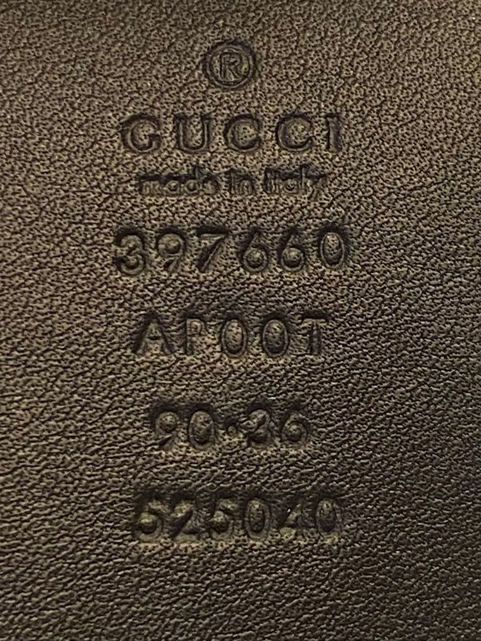 DOUBLE G LOGO BELT 90