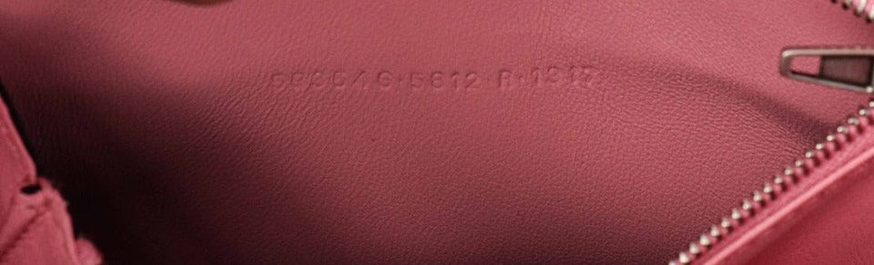 HOURGLASS SMALL CROCODILE EMBOSSED