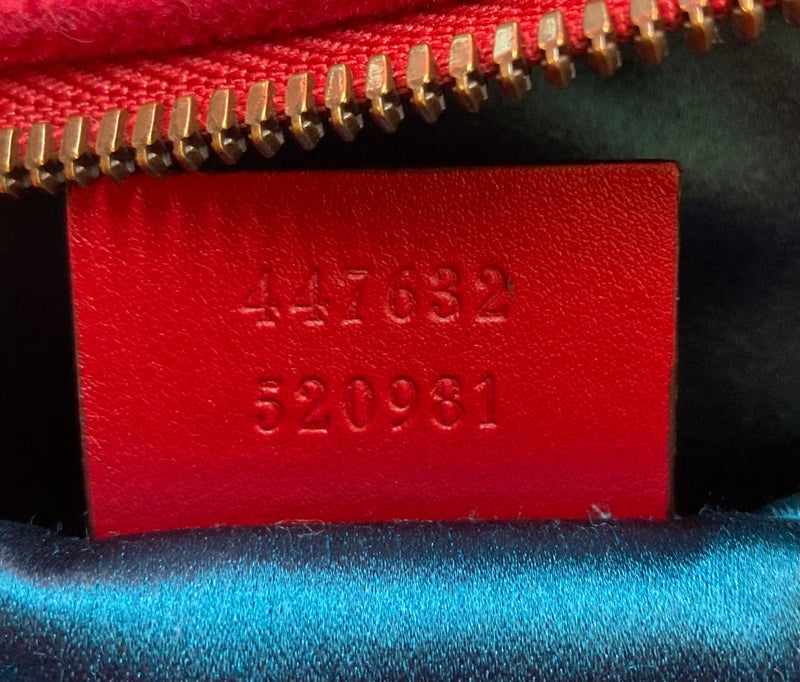 GG MARMONT CAMERA BAG VELVET SMALL