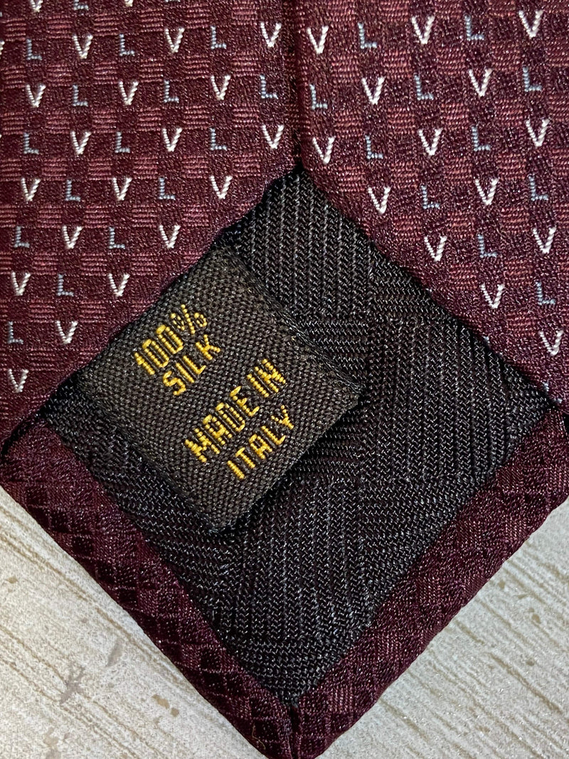 LV SILK TIE