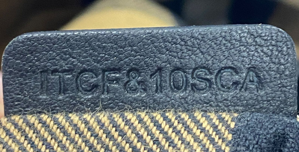 HOUSE CHECK TRIMMED BANNER