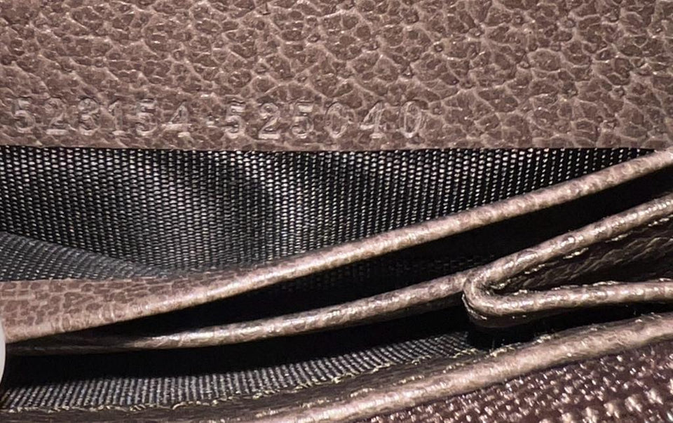 OPHIDIA GG ZIP AROUND WALLET