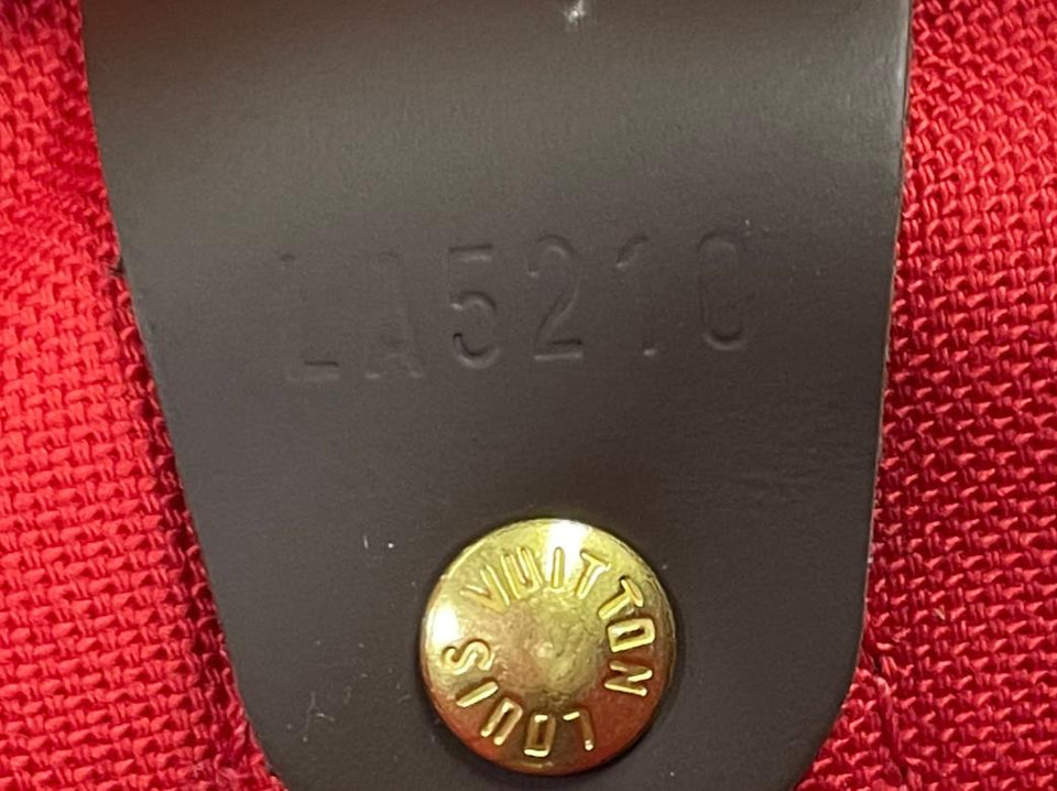 DAMIER ÉBÈNE SPEEDY 25 BANDOULIÈRE