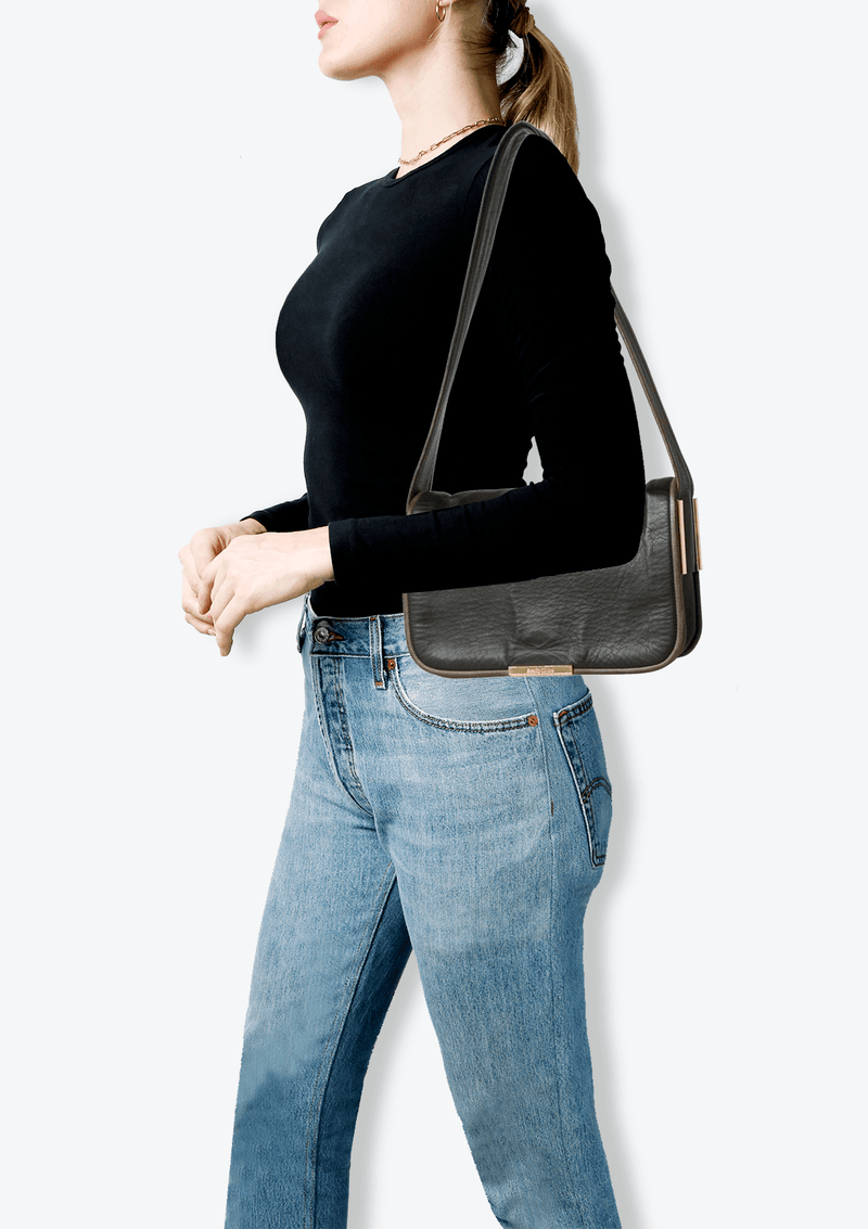 LEATHER SHOULDER BAG