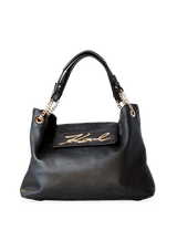 LEATHER SHOULDER BAG