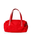 LEATHER TRIMMED TESSUTO BAG