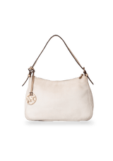 ARIA LEATHER HOBO MICHAEL KORS BRANCA ORIGINAL
