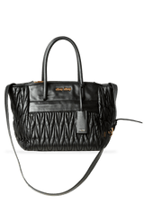 DOUBLE ZIP MATELASSÊ SATCHEL
