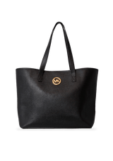 LEATHER SHOPPING TOTE