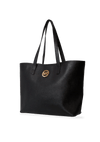LEATHER SHOPPING TOTE