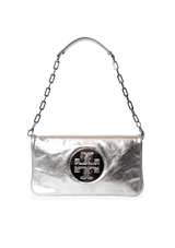 SILVER LEATHER BAGUETTE