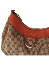 GG CANVAS D-RING HOBO