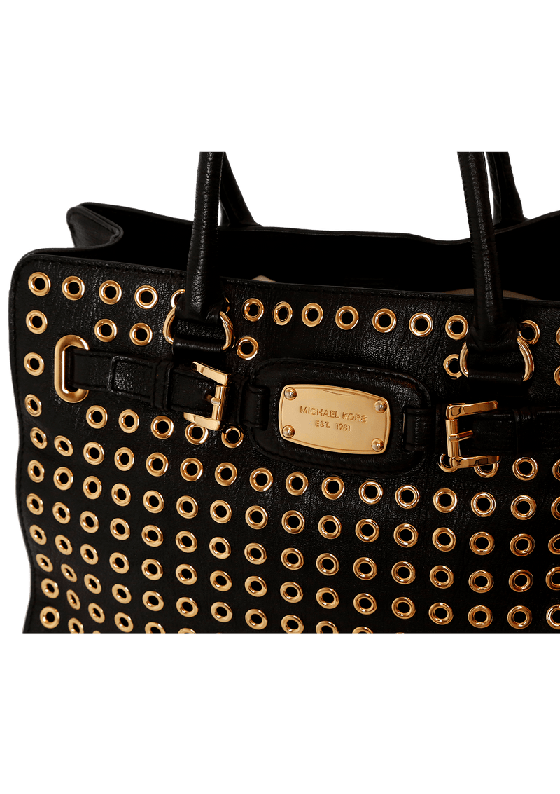 EMBELLISHED SATCHEL BAG