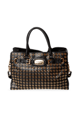 EMBELLISHED SATCHEL BAG