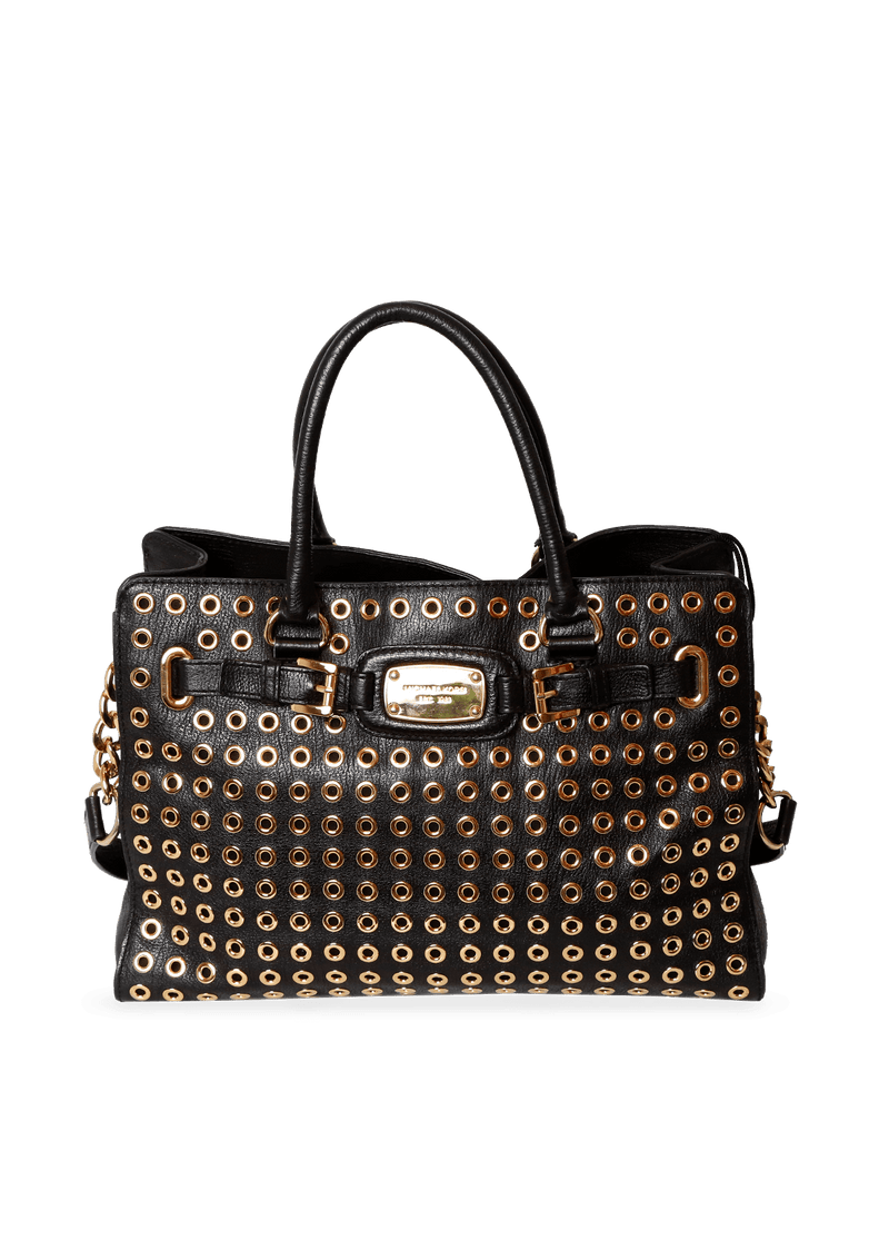 EMBELLISHED SATCHEL BAG