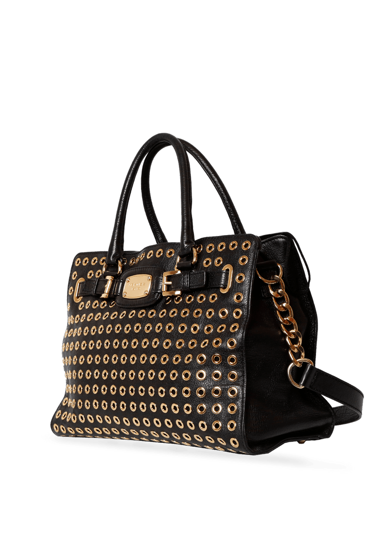 EMBELLISHED SATCHEL BAG