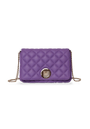 QUILTED LEATHER TURNLOCK