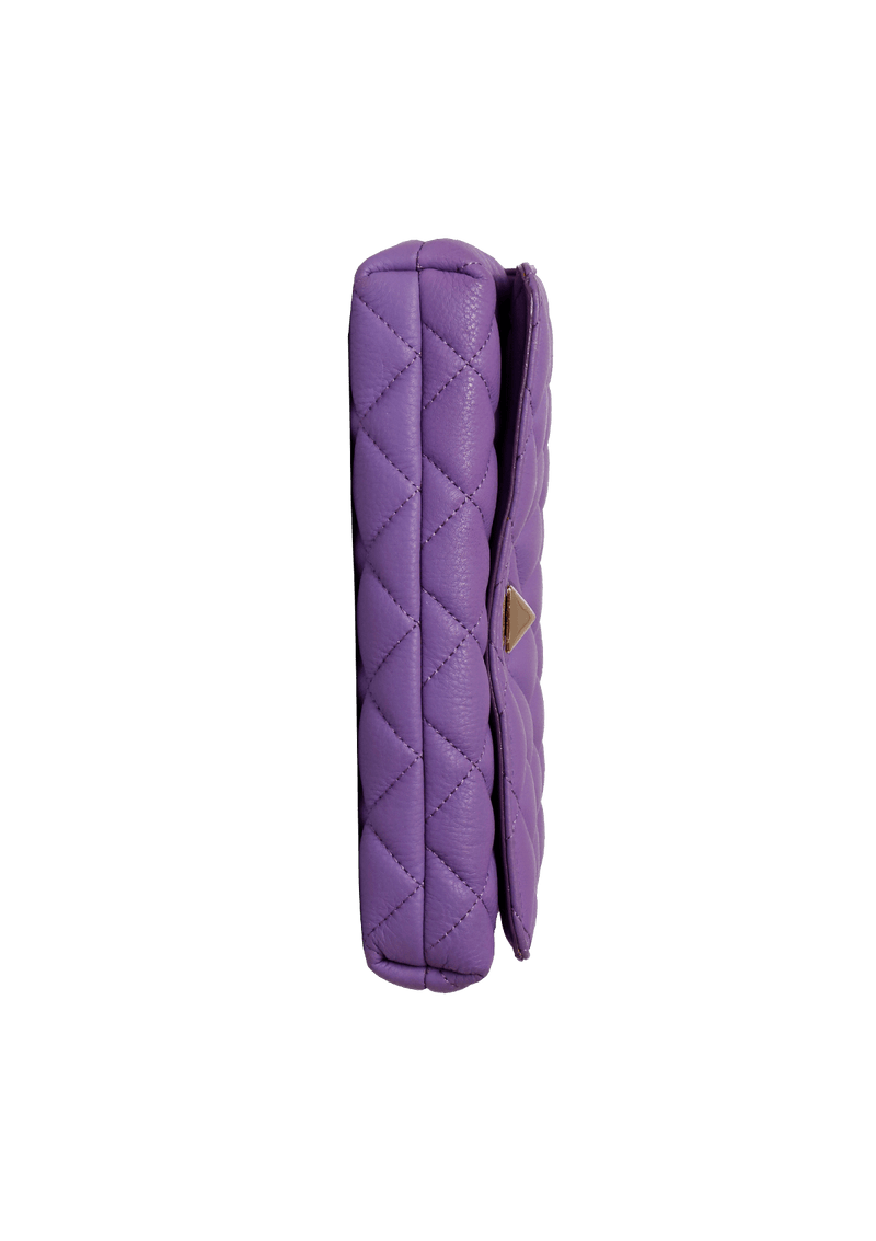 QUILTED LEATHER TURNLOCK