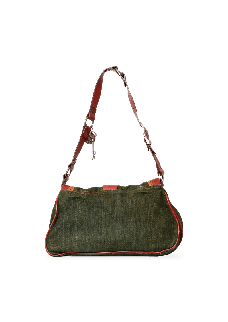 DENIM GAUCHO DOUBLE SADDLE BAG