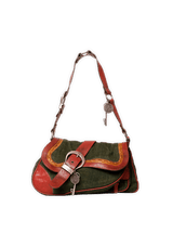 DENIM GAUCHO DOUBLE SADDLE BAG