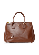 SAFFIANO LUX DOUBLE ZIP GALLERIA
